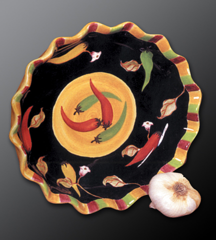 Picante Collection Pie Plate 10" Dia.